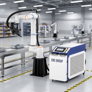 Bras de robot de soudage industriel éducatif à 6 axes, robot soudeur multi-processus compatible avec MIG MAG TIG - Product Image 1