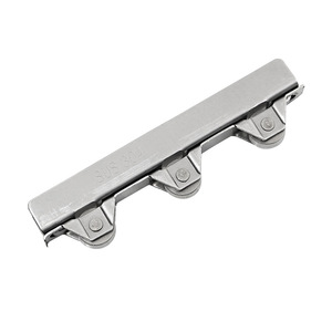 Roulette en cuivre pour porte coulissante en verre de 8-10 mm d'épaisseur, sans cadre, pour balcon, fenêtre, vitrine, faible bruit, roue antirouille - Product Image 1