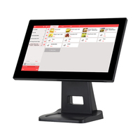 Sistema POS Táctil de 15.6 Pulgadas a Precio Económico, Procesador I5, Pantalla Táctil de 10 Puntos, Máquina de Caja Registradora para Tienda