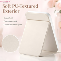 Miroir de Maquillage LED Portable en Gros, Pliable avec Variateur Tactile et Batterie Rechargeable USB