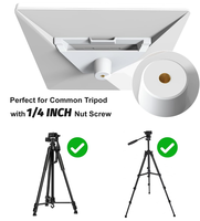 Kit de support mural pour routeur Starlink GEN3 Standard, base mini noire, support robuste avec installation facile par clipser