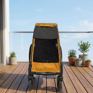 Remorque pour enfants en alliage d'aluminium KS-201 T City Exploration avec suspension indépendante et attelage à dégagement rapide pour les aventures urbaines - Product Image 6