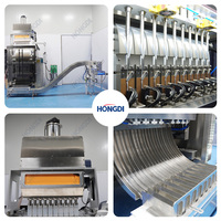 Ligne d'emballage automatique électrique de haute précision pour sachets et pochettes de nicotine, avec étiquetage et remplissage