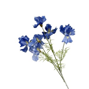 <b>Artificial</b> Iris Flowers <b>Bouquet</b> Silk High Simulation Wedding Decorations - Product Image 1