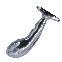 Edelstahl Analplug Butt Plug Prostata-Massagegerät G-Punkt-Stimulation Erotisches Sexspielzeug für Männer Frauen