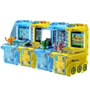 Nouvelles consoles de jeux pour enfants à monnayeur, type chariot, avec jeux de course aquatique, de combat et de tir, petits jouets électriques - Product Image 1