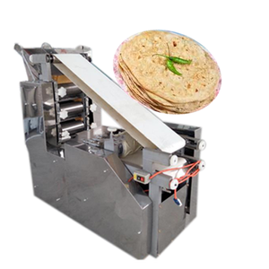 Factory Price Motorized Food Grade Stainless Steel Tortilla <b>Bread</b> Pizza Crust <b>Maker</b> Lebanese Lavash Naan Roti Chapati <b>Bread</b> - Product Image 4