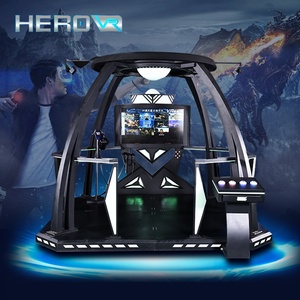 HEROVR Durable 9D <span class=keywords><strong>VR</strong></span> Simulator Machine Grand <span class=keywords><strong>Vart</strong></span> Debout pour Amusement Intérieur Extérieur pour les Occasions Scolaires Fabriqué en Métal Durable - Product Image 5