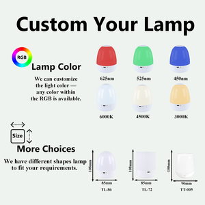 Lampada per il Sonno Personalizzabile con Timer e Memoria, Ricaricabile, Terapia a Luce Rossa 670nm per Insonnia e Rilassamento Profondo - Product Image 2