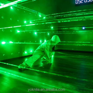 Ensemble de jeu de défi interactif en silicone et plastique pour labyrinthe laser d'intérieur, incluant un dispositif mobile d'évitement laser et un logiciel - Product Image 6