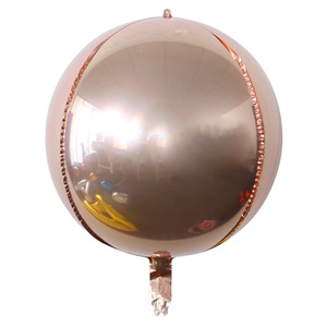 Balões de Folha Esféricos 4D Atacado 22 polegadas Cor Pura Ecológicos para Decorações de Natal, Ano Novo e Festas de Casamento 20 PEÇAS POR SACO - Product Image 3