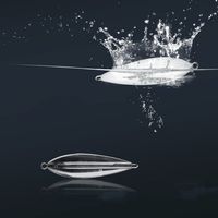 Flotteurs de pêche Sbirolino Bombette de haute qualité, 6g-50g, ABS, flottants, à descente lente, pour la pêche en eau douce, saumon, brème, rivière, ruisseau