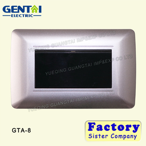 Panneau ABS PC blanc de haute qualité interrupteur sud-américain 1 gang prise US 6 broches prise murale - Product Image 5