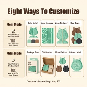 Coussin à double charnière Dog Face pour les séances <span class=keywords><strong>de</strong></span> yogourt, avec double charnière et compartiments à friandises pour les moments <span class=keywords><strong>de</strong></span> détente nocturne, Kits <span class=keywords><strong>de</strong></span> la boutique en ligne - Product Image 6