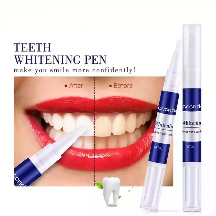 Igiene orale per rimuovere le macchie di placca dentale sbiancamento e pulizia dei denti penna sbiancante per denti