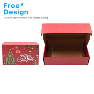 Phổ biến giáng sinh vui vẻ Quà Tặng hộp giấy in kỹ thuật số lễ hội Quà tặng hộp giấy tùy chỉnh giáng sinh Quà Tặng hộp giấy - Product Image 2