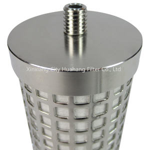 Cartouche d'élément filtrant à coalescence de gaz en acier inoxydable à prix abordable - Product Image 3