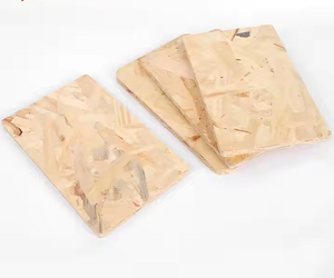 Prix <span class=keywords><strong>d</strong></span>'usine en gros 12mm 25mm 18mm Osb3 Osb4 Panneau de particules imperméable Bois fini pour l'ameublement - Product Image 1