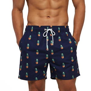 Trajes de Baño para Hombre en Stock, Shorts de Playa de Secado Rápido con Bolsillo, Shorts de Nailon para Surf y Natación - Product Image 3