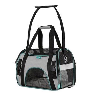 Bolsa de Transporte para Perros con Malla Lateral y Superior, Aprobada por Aerolíneas, de Fábrica BSCI, Adorable Bolsa de Transporte para Mascotas - Product Image 5