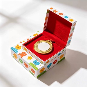 Custom Trophy <b>Boxes</b> for Kids Sports Events Blank <b>Gift</b> Packaging with Colorful Design - Product Image 5