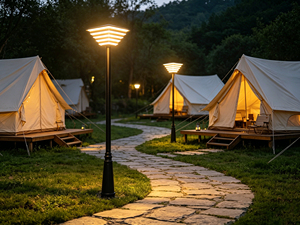 Luces <span class=keywords><strong>LED</strong></span> Solares para Jardín Dingdian de 100W 200W, Luces <span class=keywords><strong>LED</strong></span> Solares para Exteriores, Luces para Caminos de Jardín, Patio, Villa, Impermeables IP65 para Casa y Jardín - Product Image 1