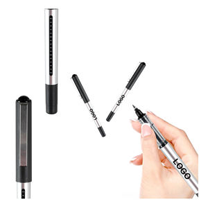 ปากกาเจลโปรโมชั่นสำหรับผู้ผลิตโฆษณา พิมพ์โลโก้ตามสั่ง ตัวด้ามพลาสติก เขียนได้ สีดำ น้ำเงิน แดง พร้อมไส้เติม สำหรับโรงเรียนและสำนักงาน - Product Image 3