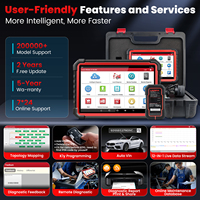 LAUNCH X431 PRO3S + V5.0 Control bidireccional coche OBD OBD2 escáner profesional Función de Sistema completo herramientas de diagnóstico automático