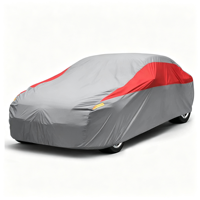Accessoires de voiture, housse de voiture en polyester imperméable, berline, quatre saisons, ajustement universel, protection UV, isolation thermique