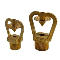 Têtes d'incendie pendantes en laiton de type standard avec conception flexible pour la lutte contre l'incendie