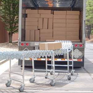 Transportador de descarga <span class=keywords><strong>Bifa</strong></span>, transportador giratorio portátil, transportador de ruedas de patines - Product Image 2
