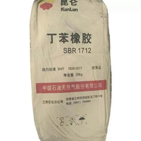 Caoutchouc synthétique SBR1712 de qualité supérieure, matière première pour pneus, marque Sinopec, sac de 35 kg