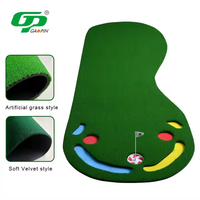 Mini golf personnalisé en usine Putting Green aides à l'entraînement intérieur et extérieur conçues pour une pratique personnalisable individuellement