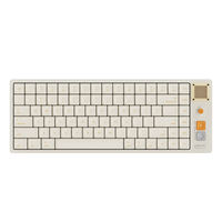 ATK Yogo 75 Serie Tri-Mode Low-Profile Mechanische Tastatur Aluminiumrahmen Hot-Swap RGB VIA Tastatur für PC Laptop Büro