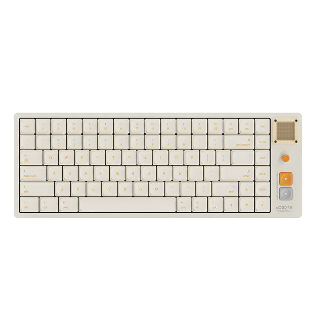 ATK Yogo 75 Series Tri-Mode Low Profile Mechanical Keyboard Aluminum Frame Hot Swap RGB VIA Keyboard for PC Laptop Office
