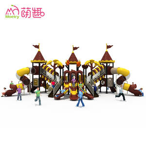 Structure de jeu géante Moetry pour enfants, château extérieur, tour haute en plastique, pour parcs publics, hôtels et complexes hôteliers - Product Image 6