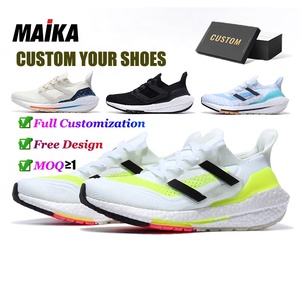 Nuevo modelo de zapatos para hombre, los zapatos para caminar más populares, diseño de zapatillas para correr, calzado Flynit personalizado, zapatillas deportivas para correr - Product Image 1
