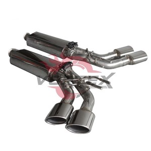 ท่อไอเสีย SS304ประสิทธิภาพสูง Vortex สำหรับ Mercedes Benz G550 G500 W464 4.0T V8 2019-2026ระบบการแข่ง - Product Image 1