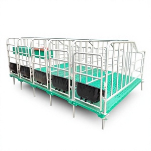 Jaula de Parto para Cerdas Galvanizada por Inmersión en Caliente con Laterales Ajustables para la Seguridad de las Cerdas y la Protección de los Lechones en Granjas Porcinas Modernas - Product Image 2