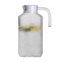 Pichet à eau froide et couvercle, carafe avec pichet, en verre, 1,8 l, livraison gratuite