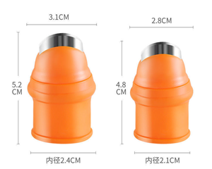 Couteau à pouce en silicone pour le jardin Couteau de jardin Outil de coupe <span class=keywords><strong>Grattoir</strong></span> pour la cueillette de fruits et légumes en pot - Product Image 3