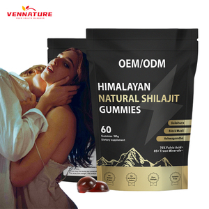 Vegan Shilajit Gelatin <strong>Free</strong> Gummies with KSM 66 Ashwagandha Gokshura Black <strong>Muesli</strong> Natural Shilajit Gummies - Product Image 5