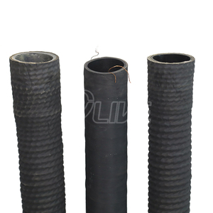 Cường độ cao dây thép gia cố cao su NẠO VÉT Hose cho nước thải bùn thoát nước linh hoạt hút Hose xả Ống - Product Image 2