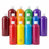 Peinture acrylique liquide non toxique de 500 ml pour coulage, haute brillance, pour l'art fluide, les ours en peinture et les loisirs créatifs DIY, vente en gros sur mesure