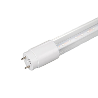 Luz LED T8 de Tubo de Vidrio de 18W, 1.2M, 1800LM, CCT Ajustable de 3000K-6500K, 100-265V, 15000H de Larga Duración