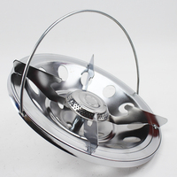 Cuisinière à gaz portable en acier inoxydable avec brûleur à gaz de haute qualité pour le camping en plein air, l'hôtel, l'utilisation en voiture