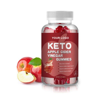 Keto-Vinagre de manzana para hombres y mujeres, suplemento BHB, cetonas exógenas, soporta el control del peso de la grasa