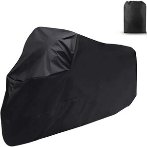 Housse de vélo étanche pour l'extérieur Housse de vélo <span class=keywords><strong>VTT</strong></span> Housse de pluie avec trou de verrouillage et sac de rangement - Product Image 1