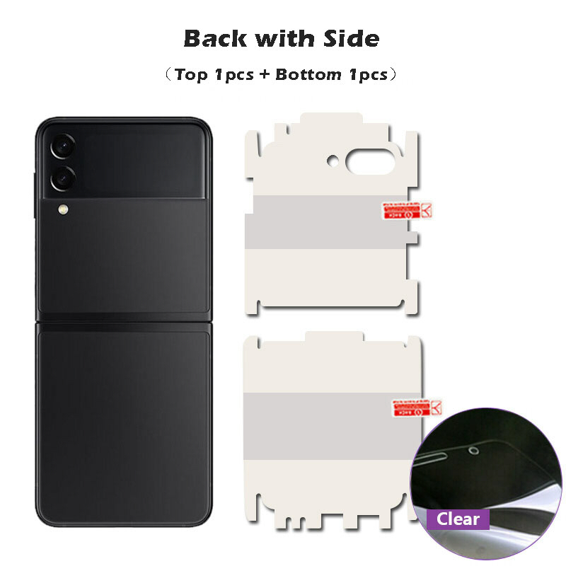Clear - Back with Side