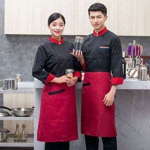 ชุดยูนิฟอร์มทำงานแบบคลุมทั้งตัว ป้องกันความร้อน ขายส่ง ชุดทำงานในครัว ปากีสถาน ชุดยูนิฟอร์มเชฟสำหรับร้านอาหาร สำหรับผู้หญิง - Product Image 3
